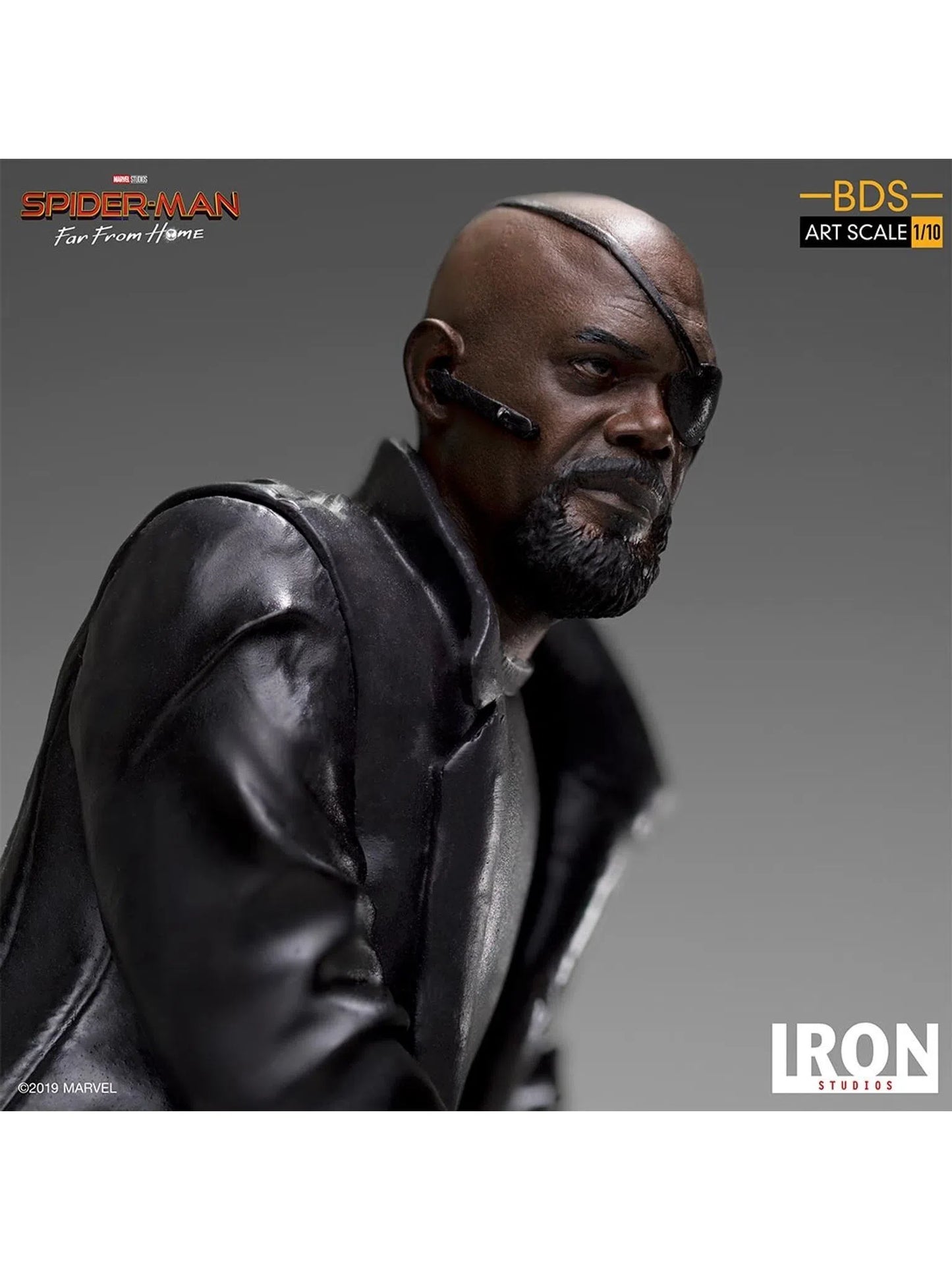 IRON STUDIOS SPIDER MAN FAR FROM HOME NICK FURY 1/10 MARCAS23119-10 - Anotoys Collectibles