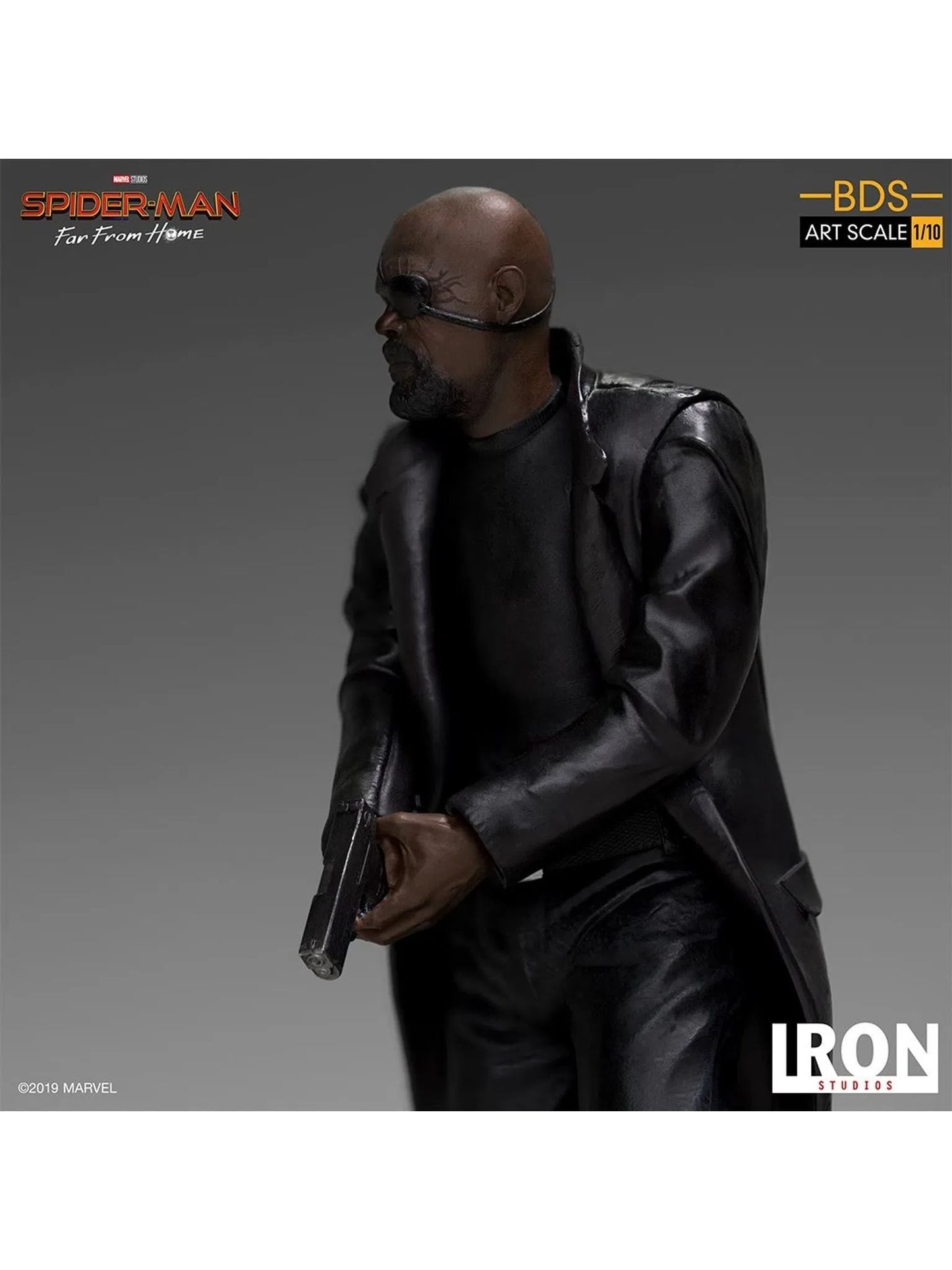 IRON STUDIOS SPIDER MAN FAR FROM HOME NICK FURY 1/10 MARCAS23119-10 - Anotoys Collectibles