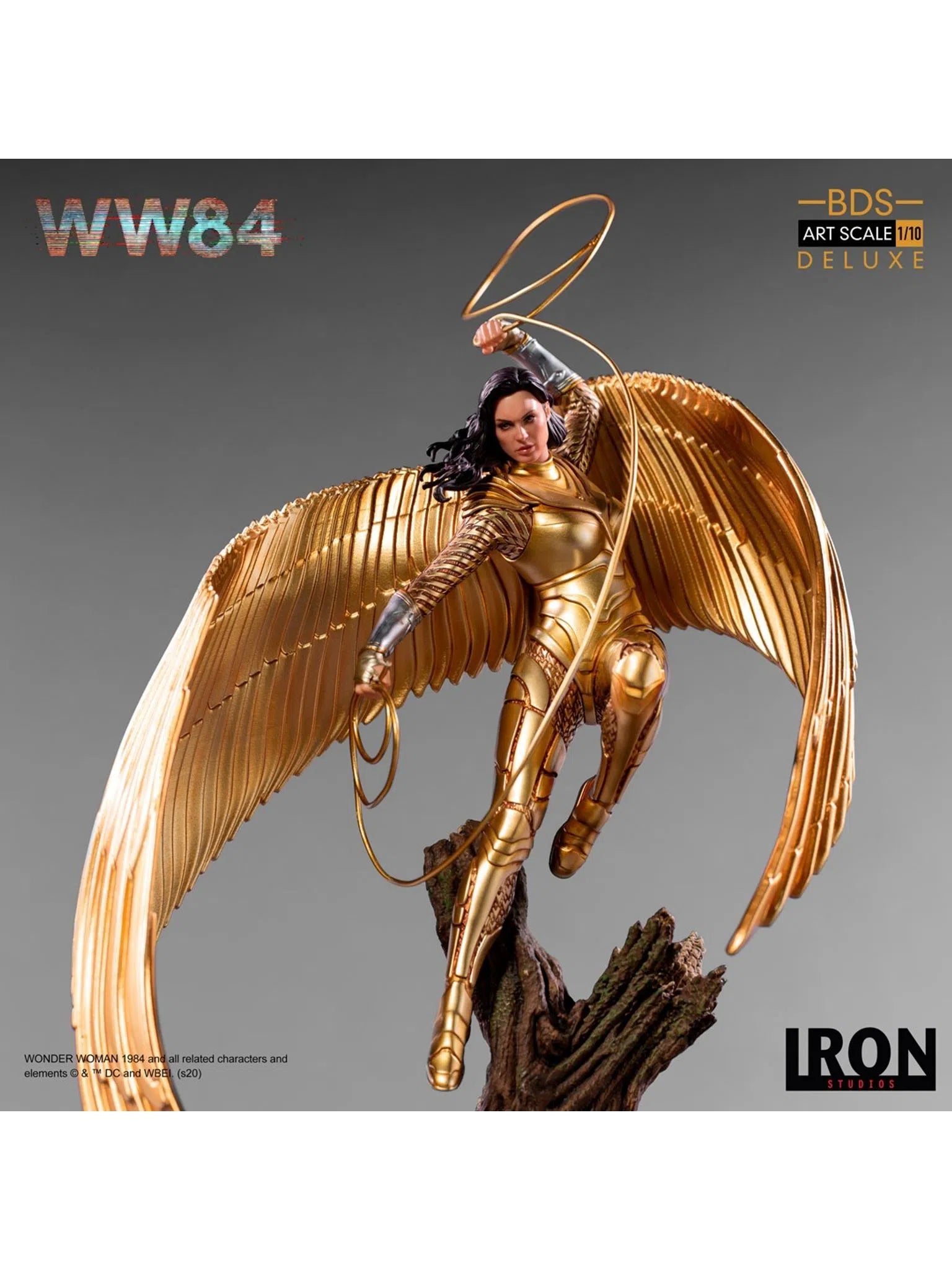 IRON STUDIOS DC WONDER WOMAN DELUXE WW84 ART SCALE 1/10 DCCW8427420-10 - Anotoys Collectibles