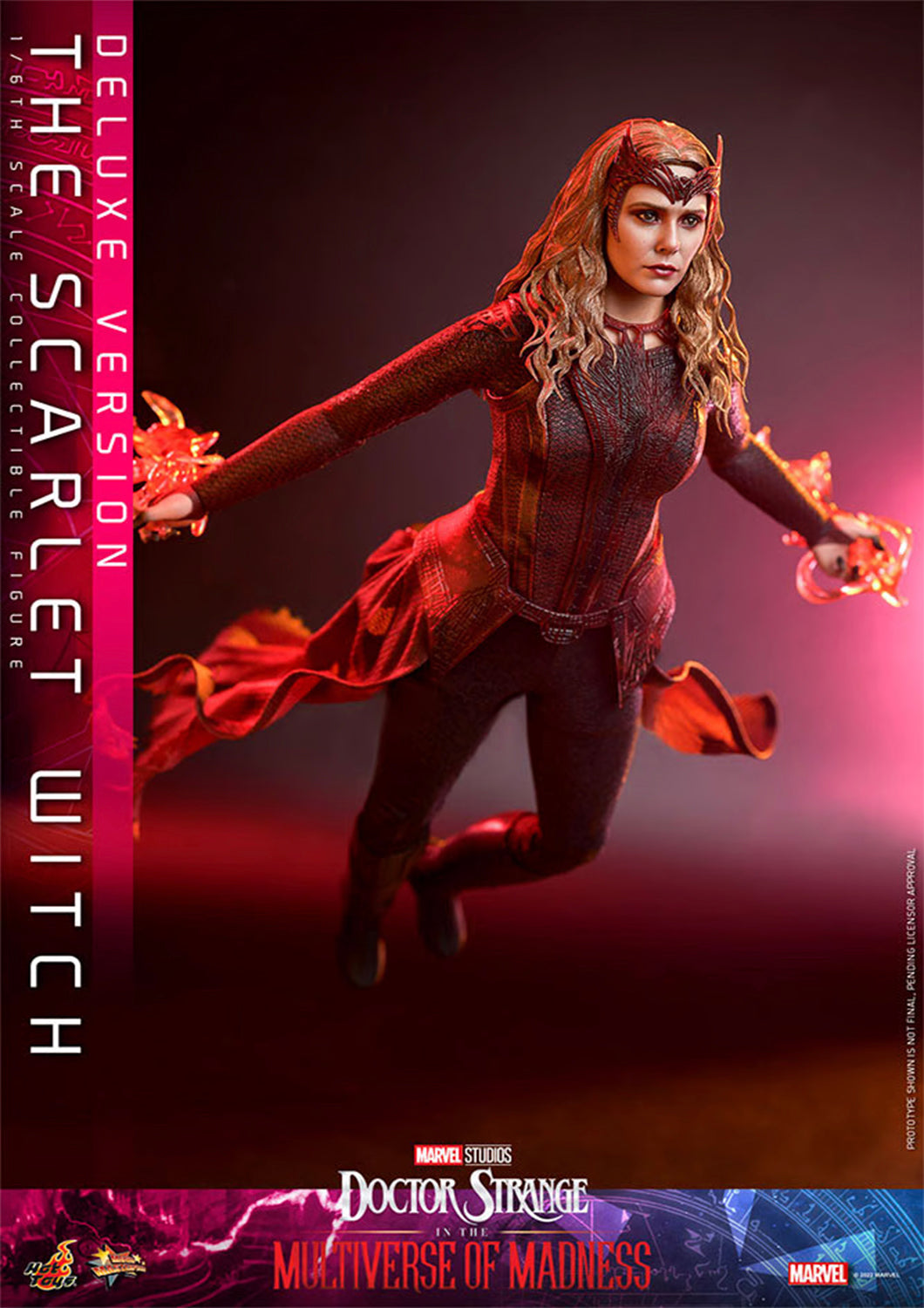 HOT TOYS DOCTOR STRANGE : MULTIVERSE OF MADNESS SCARLET WITCH 1/6TH SCALE COLLECTIBLE FIGURE MMS653