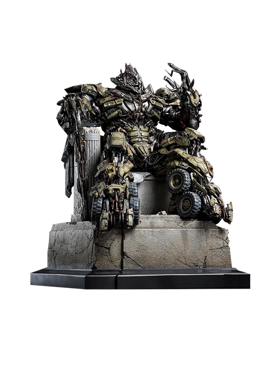 QUEEN STUDIOS TRANSFORMER MEGATRON ON THRONE - QS072