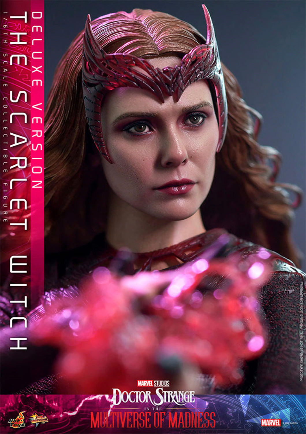 HOT TOYS DOCTOR STRANGE : MULTIVERSE OF MADNESS SCARLET WITCH 1/6TH SCALE COLLECTIBLE FIGURE MMS653