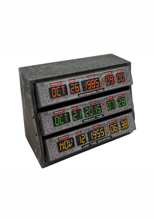 FACTORY ENTERTAINMENT BACK TO THE FUTURE - TIME CIRCUITS SCALED PROP REPLICA (PRE-ORDER) - Anotoys Collectibles