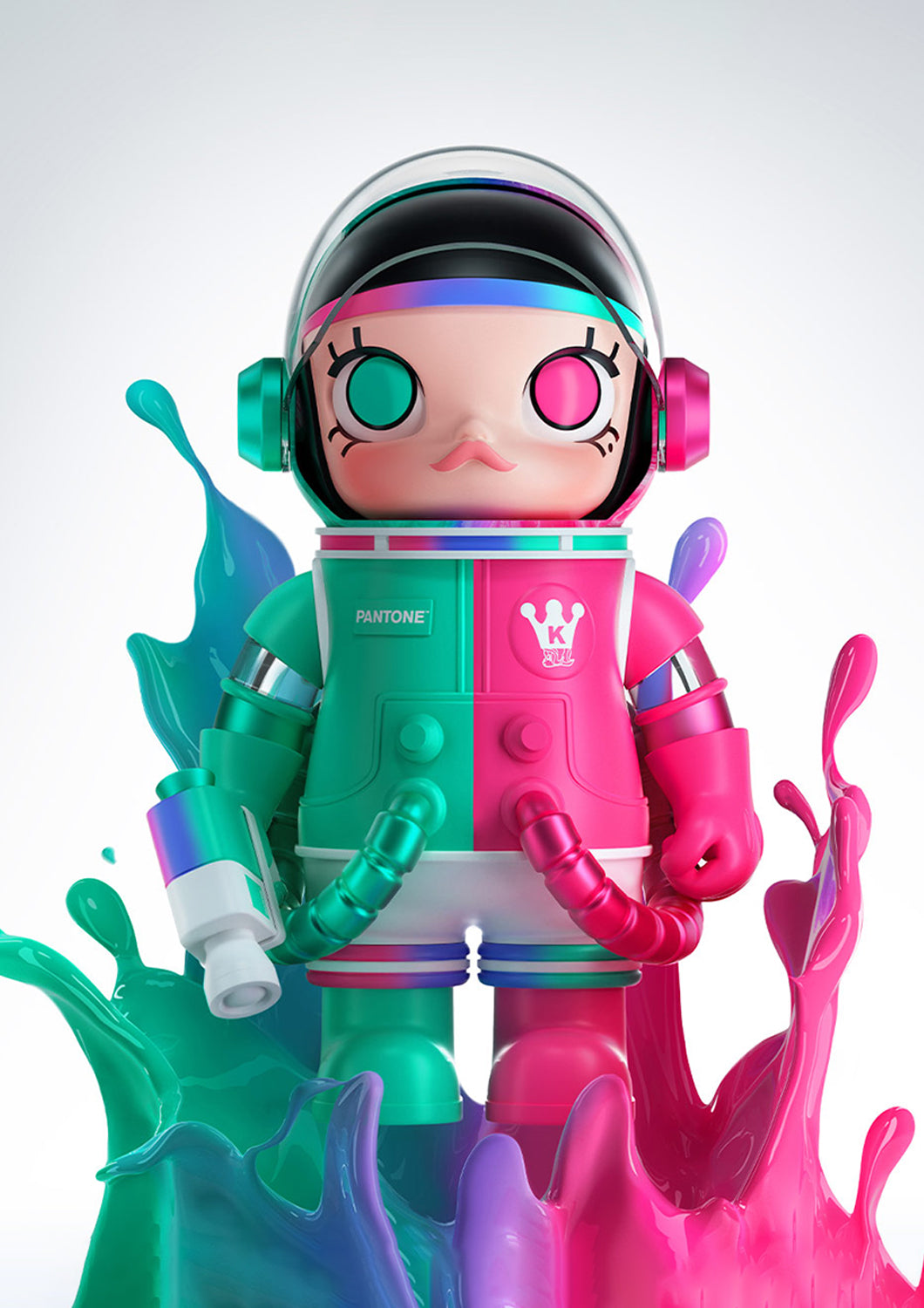 POP MART MEGA SPACE MOLLY 1000% X PANTONE LIMITED EDITION