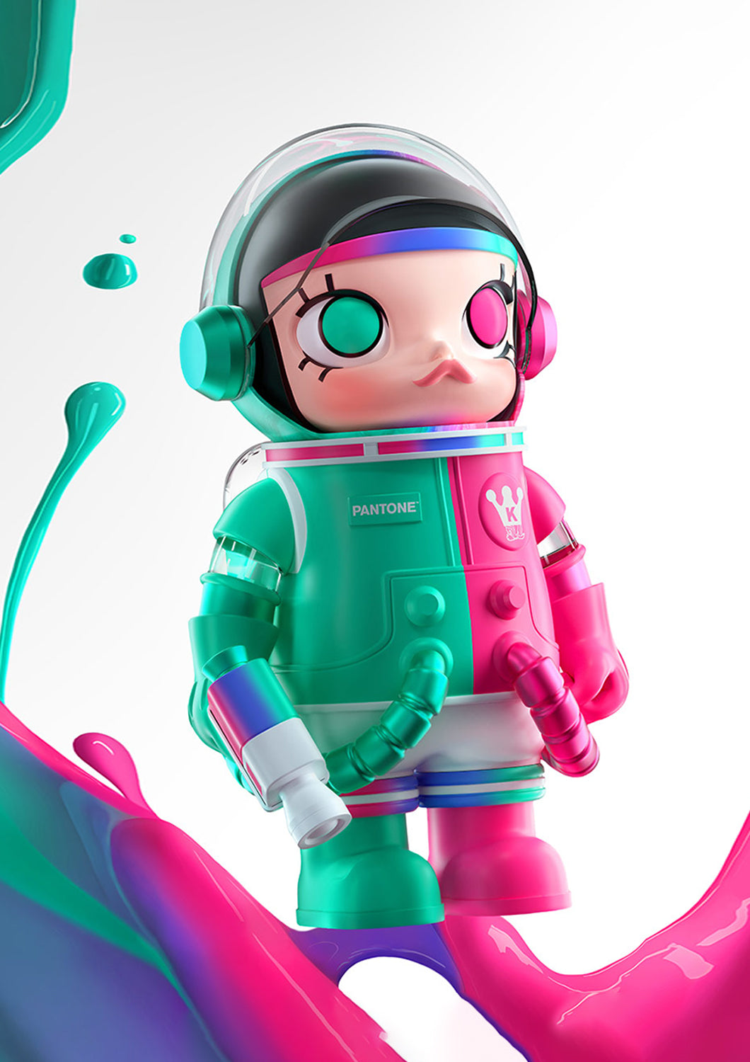 POP MART MEGA SPACE MOLLY 1000% X PANTONE LIMITED EDITION