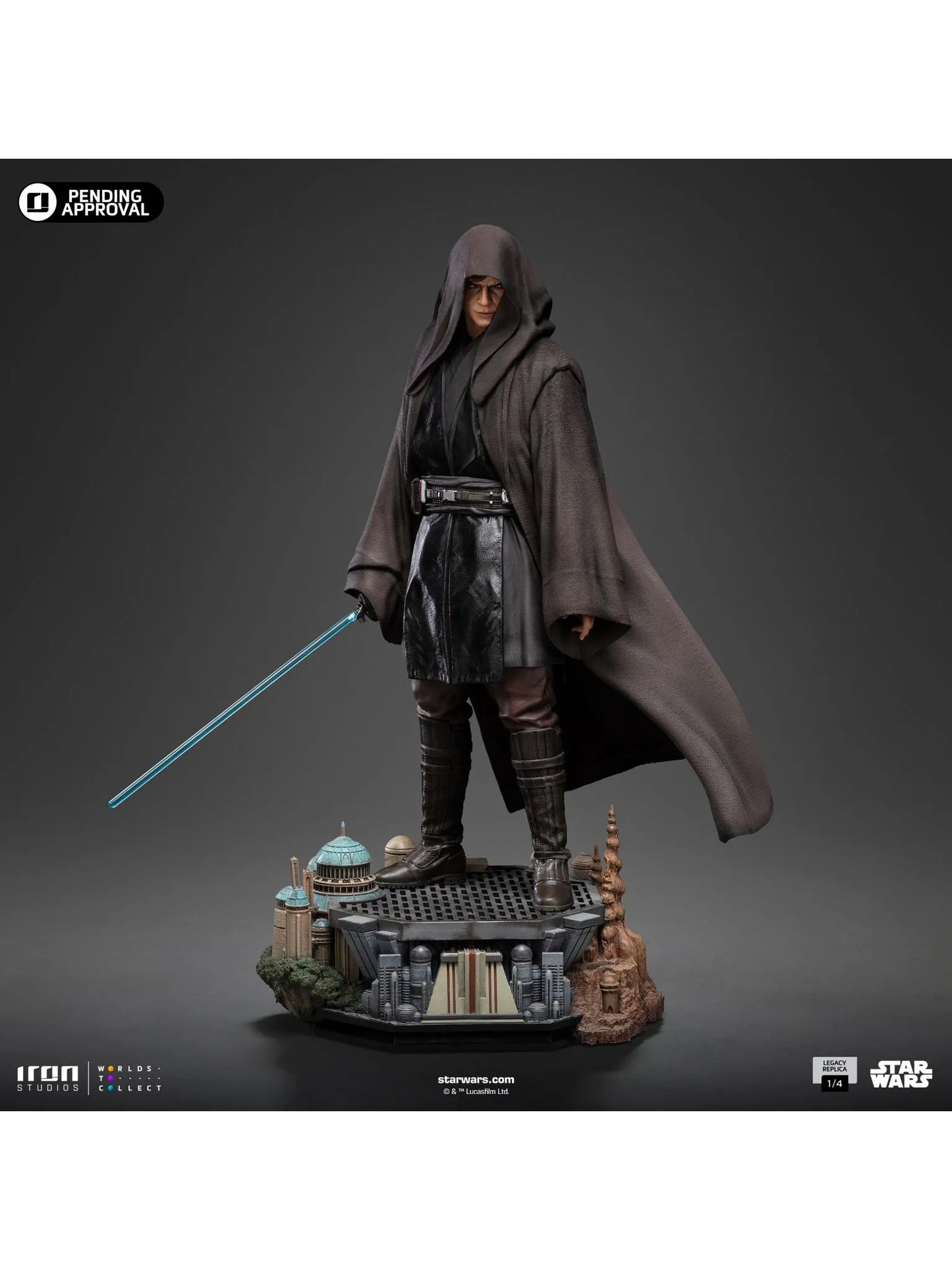 STAR WARS ANAKIN SKYWALKER 1/4 SCALE LEGACY REPLICA