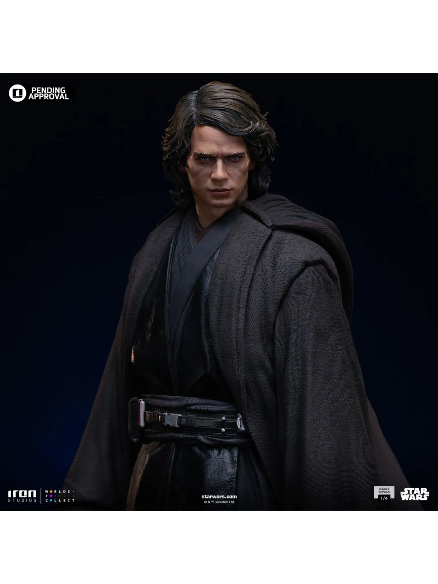 STAR WARS ANAKIN SKYWALKER 1/4 SCALE LEGACY REPLICA