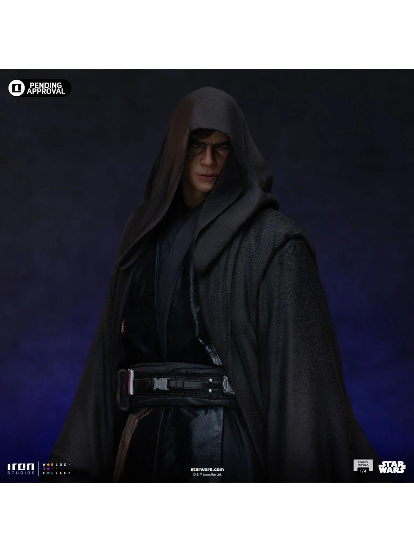 STAR WARS ANAKIN SKYWALKER 1/4 SCALE LEGACY REPLICA