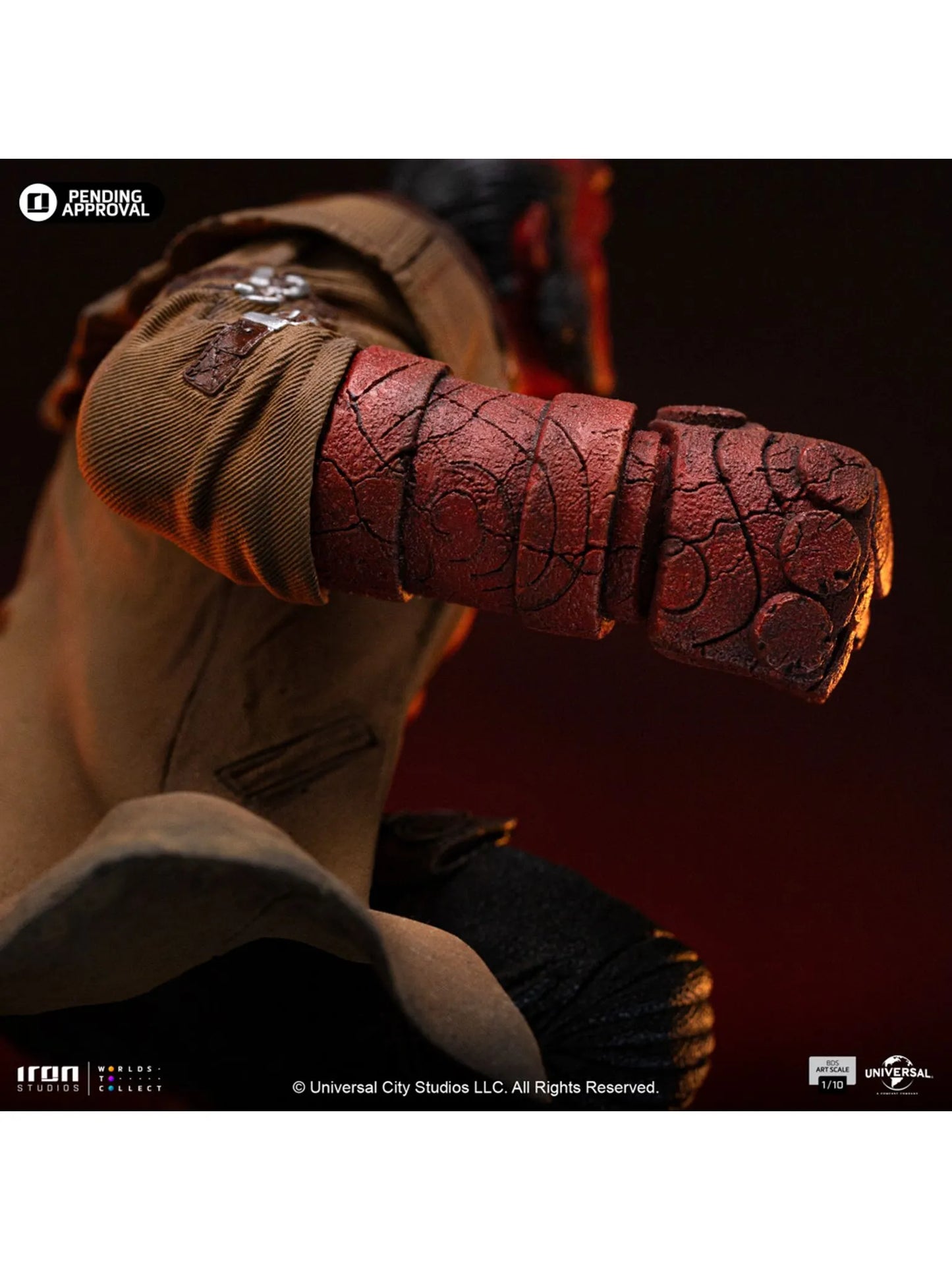 IRON STUDIOS HELLBOY BDS 1/10 ART SCALE