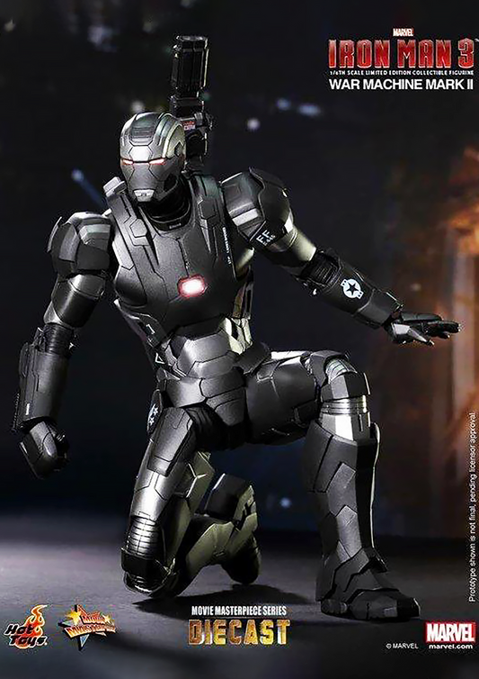 HOT TOYS MARVEL IRON MAN 3: WAR MACHINE MARK II DIECAST SERIES 1/6 SCALE - MS198-D03 M - Anotoys Collectibles