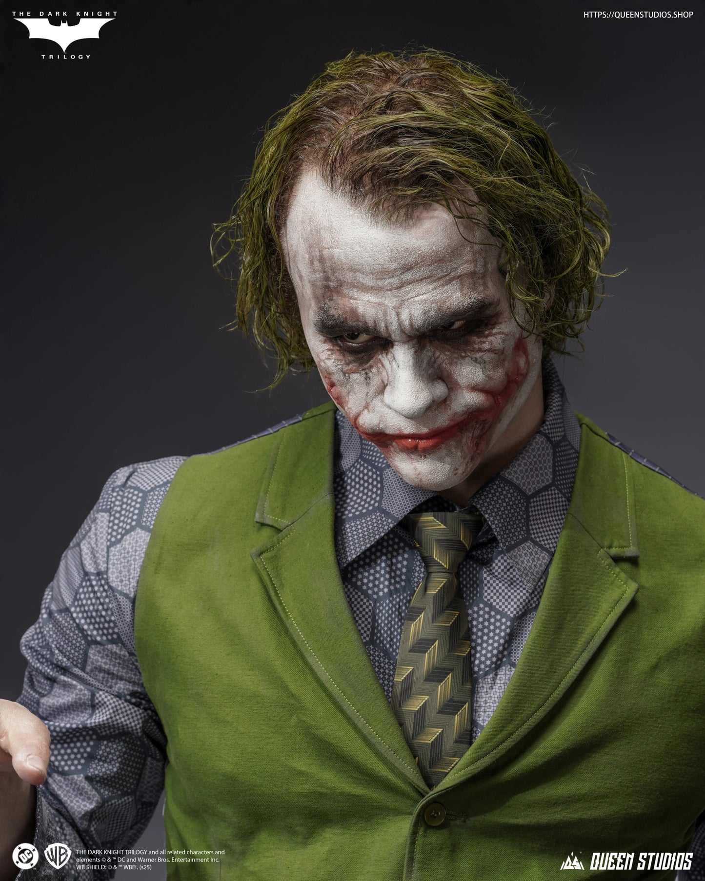QUEEN STUDIOS THE JOKER (TDK) LIFE-SIZE BUST - QS-098(PRE-ORDER)