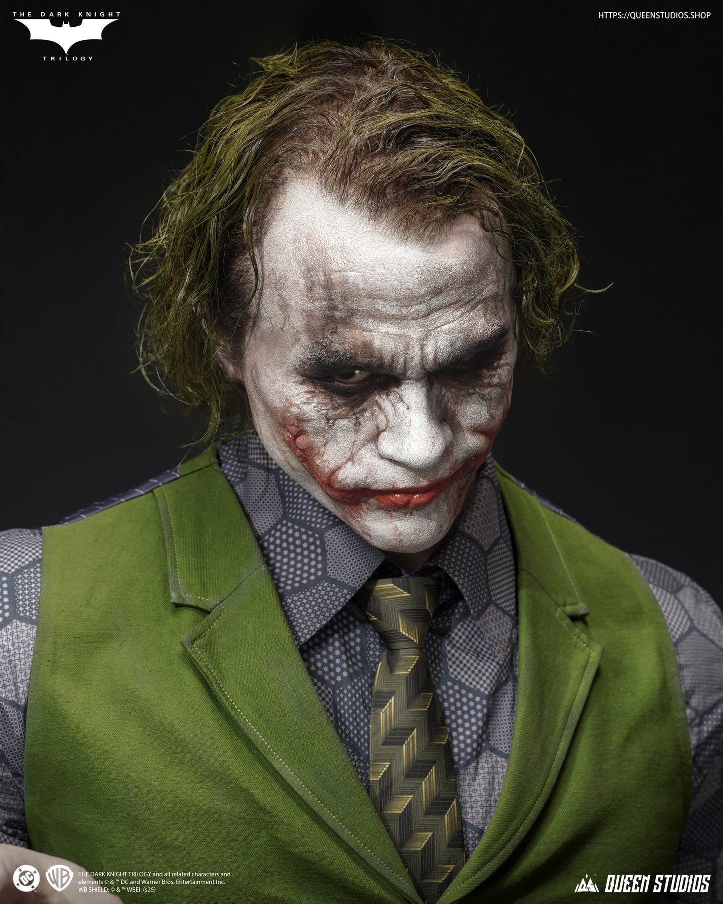 QUEEN STUDIOS THE JOKER (TDK) LIFE-SIZE BUST - QS-098(PRE-ORDER)