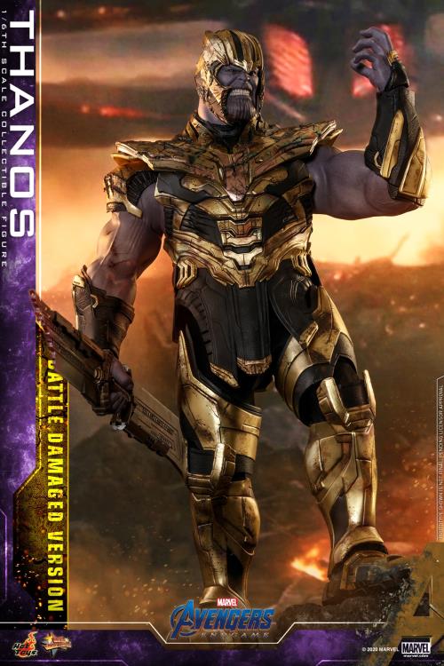 HOT TOYS MARVEL  AVENGERS: ENDGAME THANOS (BATTLE DAMAGED VERSION) 1/6 MMS564 - Anotoys Collectibles