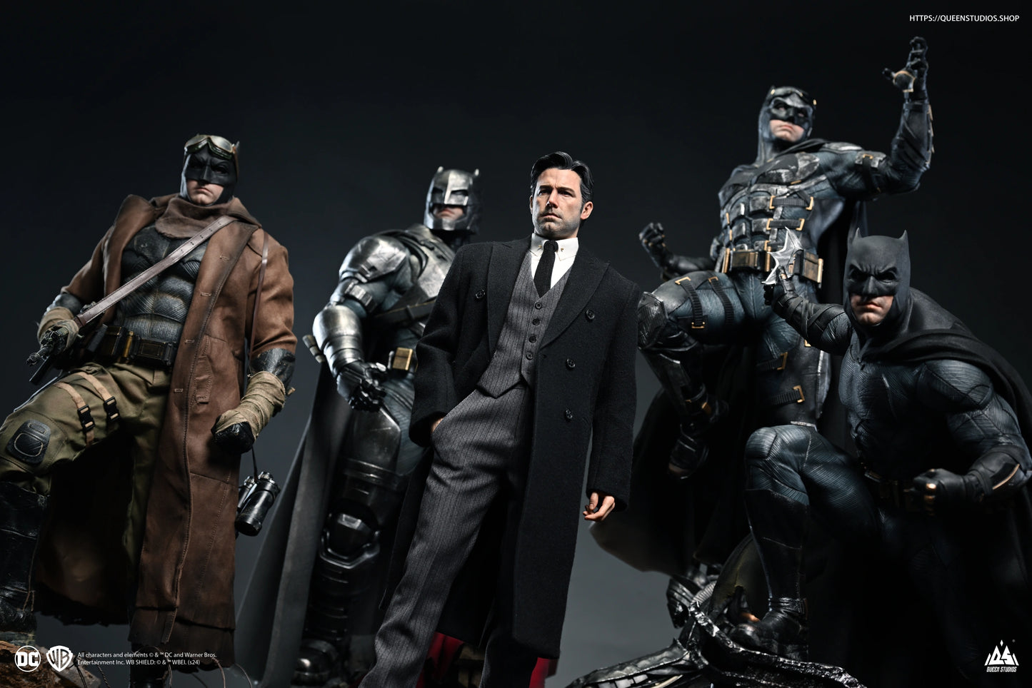 QUEEN STUDIOS BRUCE WAYNE (BEN AFFLECK) 1/4 STATUE (PREORDER)