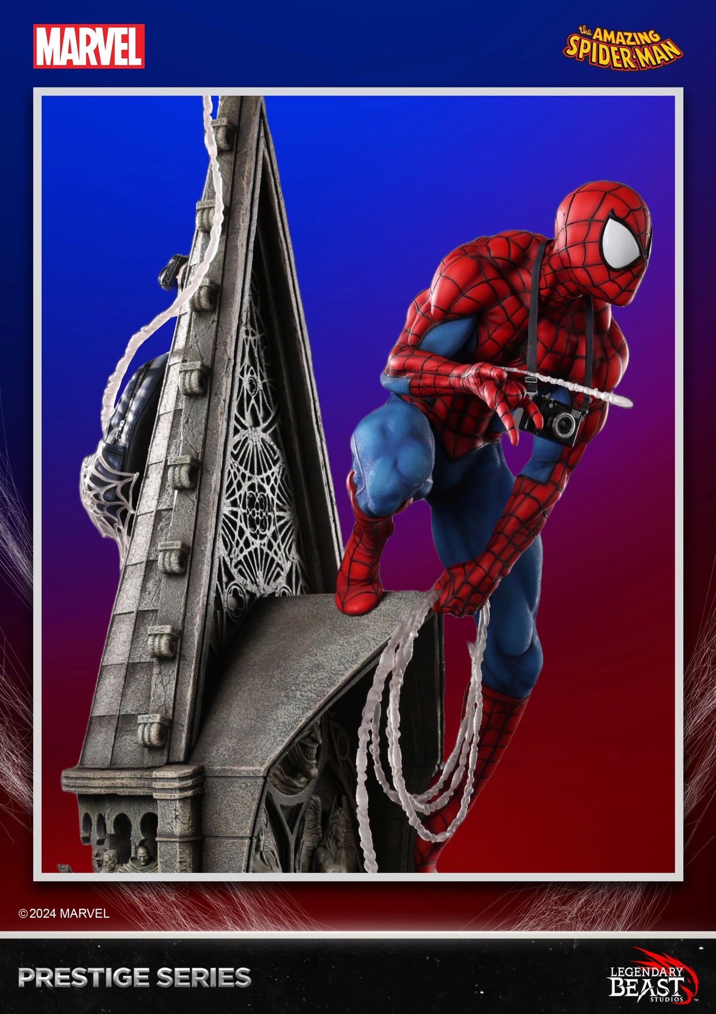 LEGENDARY BEAST STUDIO SPIDER-MAN 1/3 SCALE STATUE - PRESTIGE SERIES (PREMIER)