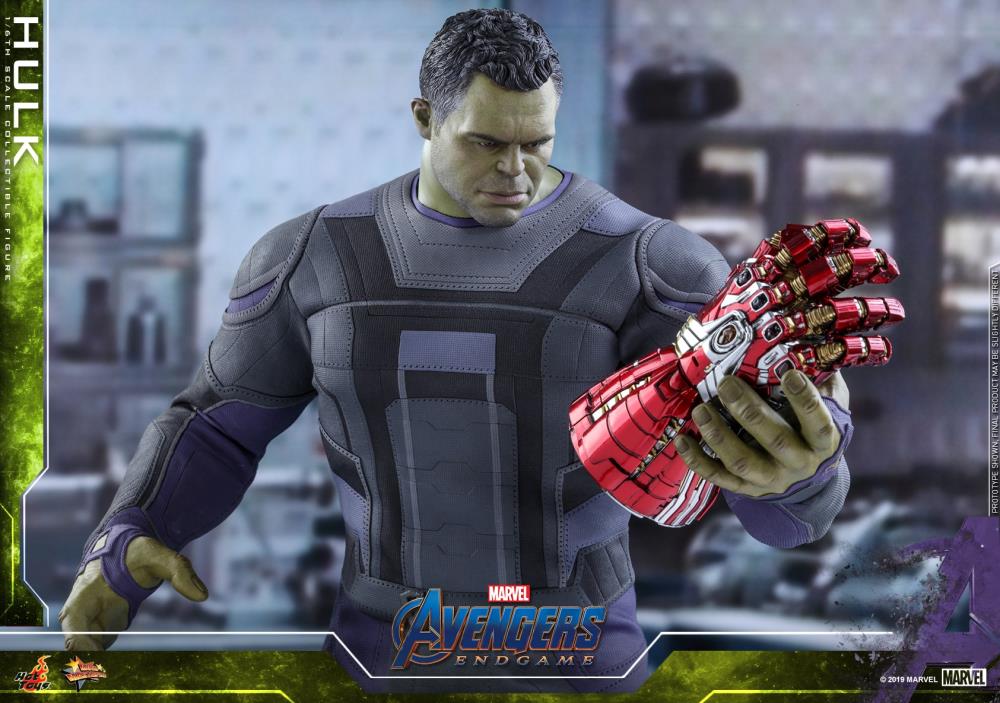 HOT TOYS MARVEL  AVENGERS: ENDGAME HULK COLLECTIBLE FIGURE 1/6 MMS558 - Anotoys Collectibles