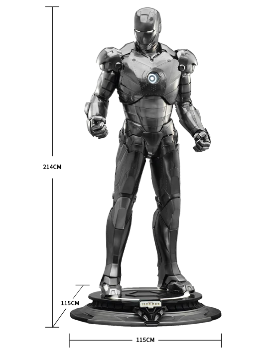 QUEEN STUDIOS IRON MAN MARK II 1/1 LIFE-SIZE STATUE