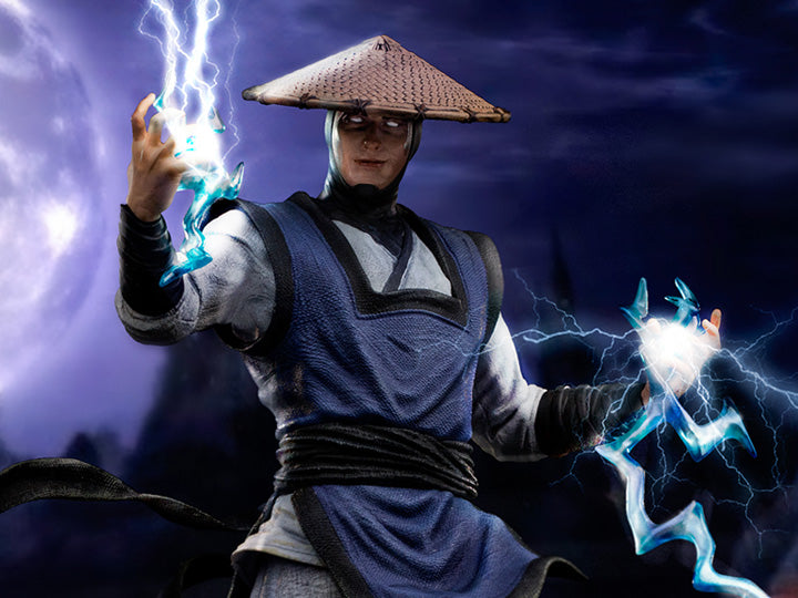 IRON STUDIOS MORTAL KOMBAT II RAIDEN 1/10 ART SCALE STATUE - Anotoys Collectibles