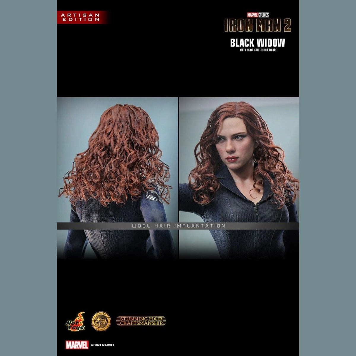 HOT TOYS MARVEL’S IRON MAN 2 - 1/6TH SCALE BLACK WIDOW (ARTISAN EDITION - MMS757AE