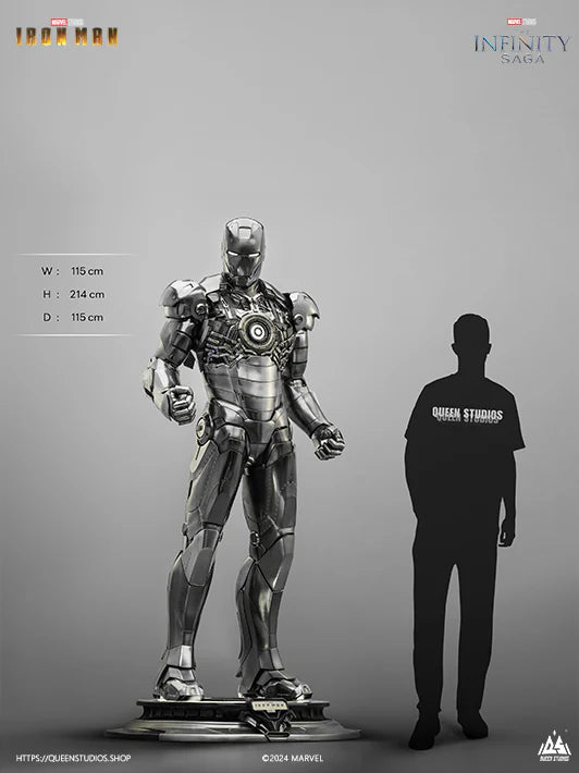 QUEEN STUDIOS IRON MAN MARK II 1/1 LIFE-SIZE STATUE