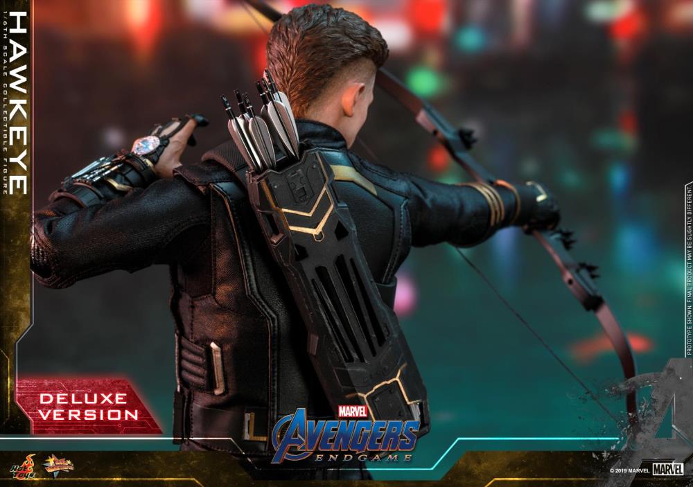 HOT TOYS MARVEL  AVENGERS ENDGAME HAWKEYE DELUXE VERSION COLLECTIBLE FIGURE 1/6TH SCALE - MMS532 - Anotoys Collectibles
