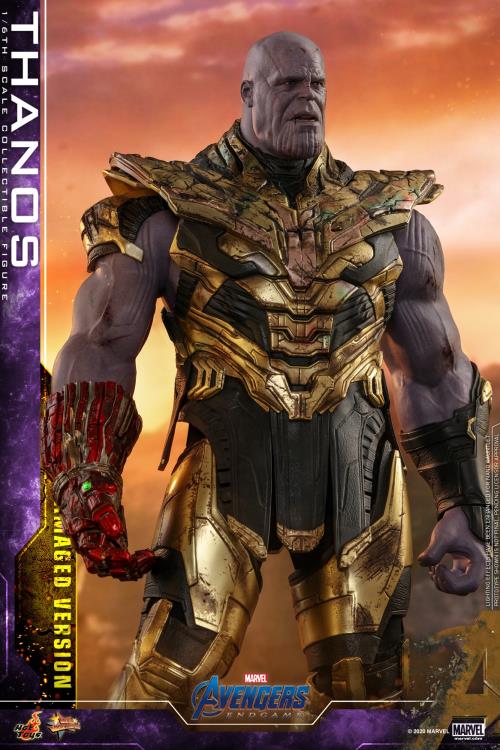 HOT TOYS MARVEL  AVENGERS: ENDGAME THANOS (BATTLE DAMAGED VERSION) 1/6 MMS564 - Anotoys Collectibles