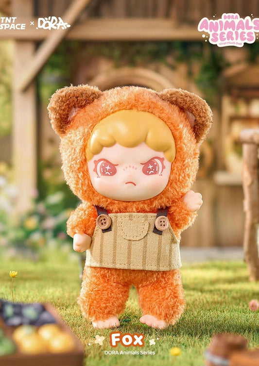 FOX - DORA ANIMALS SERIES VINYL PLUSH DOLL(BAG CHARM) - Anotoys Collectibles