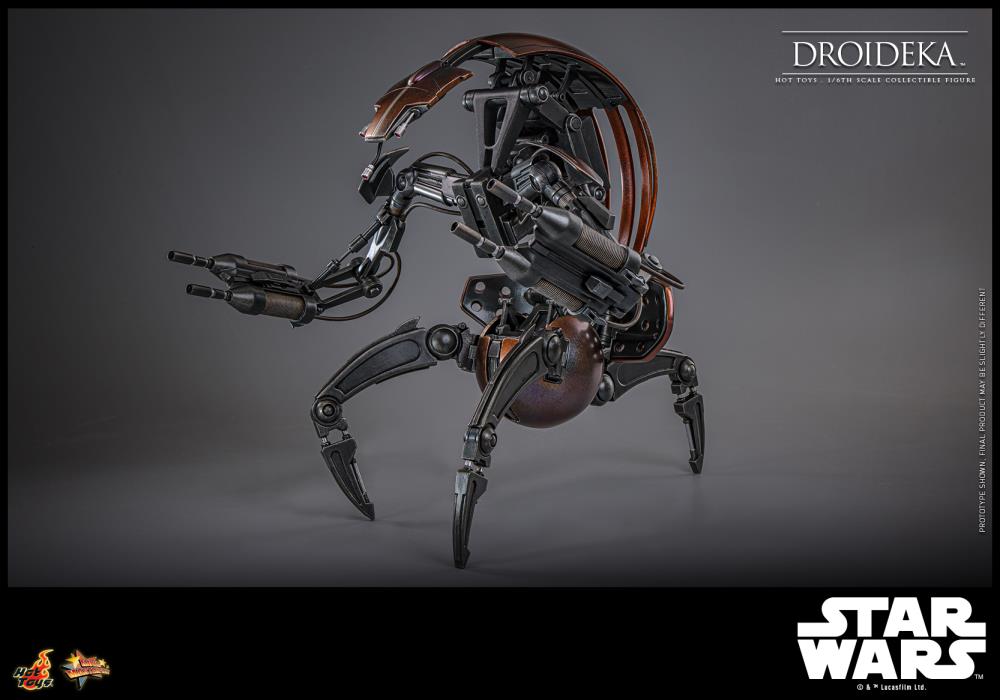 HOT TOYS STAR WARS: THE PHANTOM MENACE - 1/6TH SCALE DROIDEKA COLLECTIBLE FIGURE - MMS755