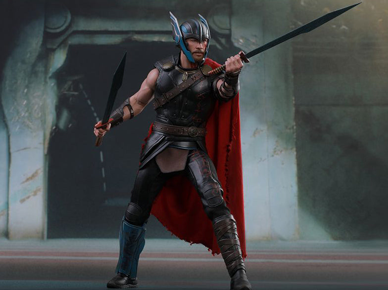 HOT TOYS MARVEL THOR RAGNAROK: GLADIATOR THOR DELUXE 1/6 MMS445 - Anotoys Collectibles