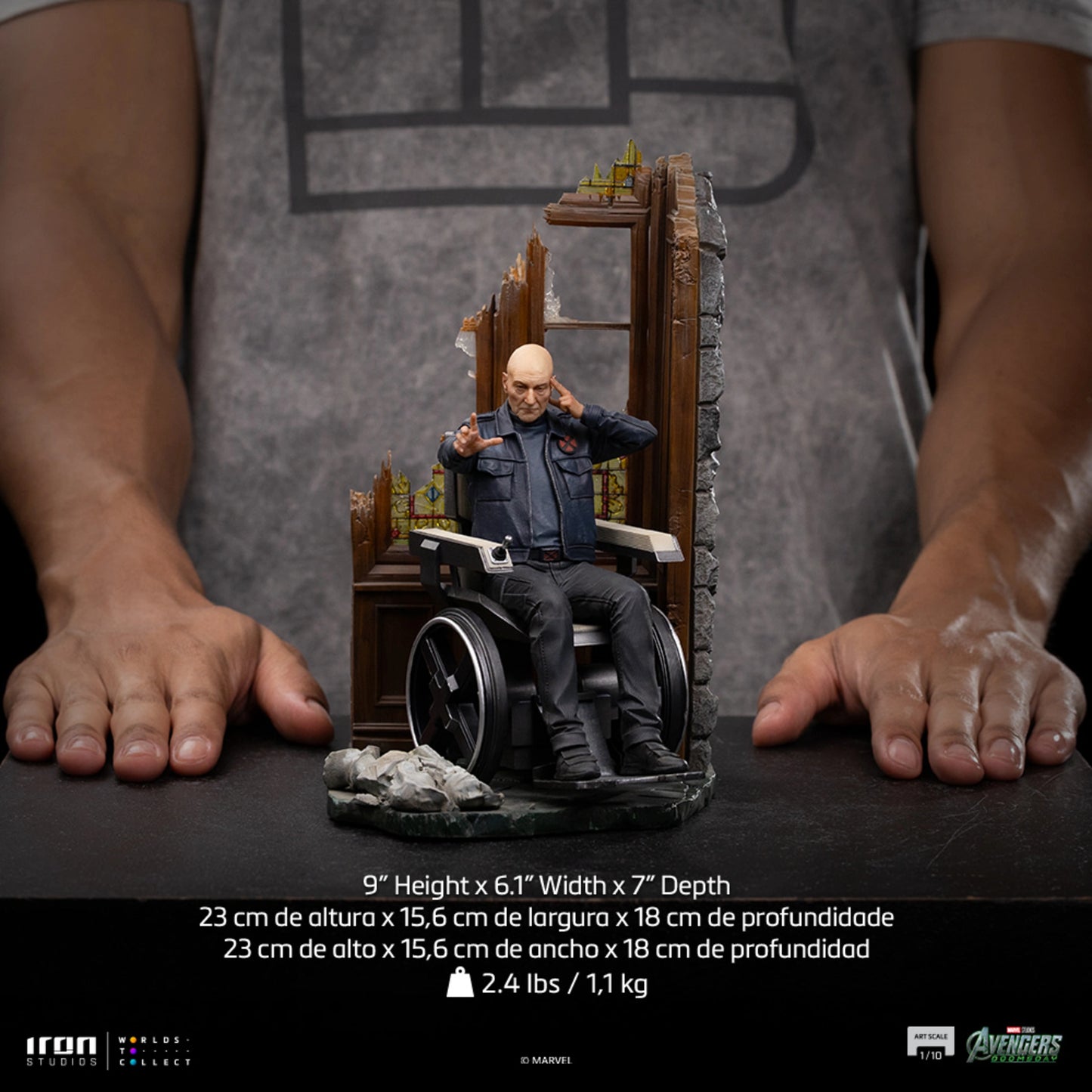 IRON STUDIOS PROFESSOR XAVIER - AVENGERS DOOMSDAY - ART SCALE 1/10 - MARCAS144126-10(PRE-ORDER)