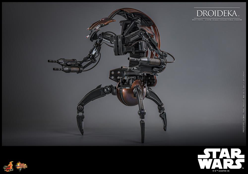 HOT TOYS STAR WARS: THE PHANTOM MENACE - 1/6TH SCALE DROIDEKA COLLECTIBLE FIGURE - MMS755