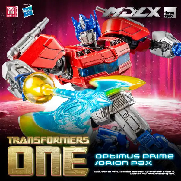 THREEZERO TRANSFORMERS ONE - OPTIMUS PRIME/ORION PAX MDLX