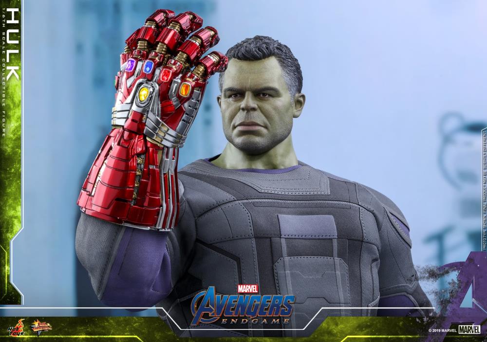 HOT TOYS MARVEL  AVENGERS: ENDGAME HULK COLLECTIBLE FIGURE 1/6 MMS558 - Anotoys Collectibles