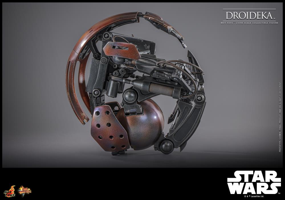 HOT TOYS STAR WARS: THE PHANTOM MENACE - 1/6TH SCALE DROIDEKA COLLECTIBLE FIGURE - MMS755