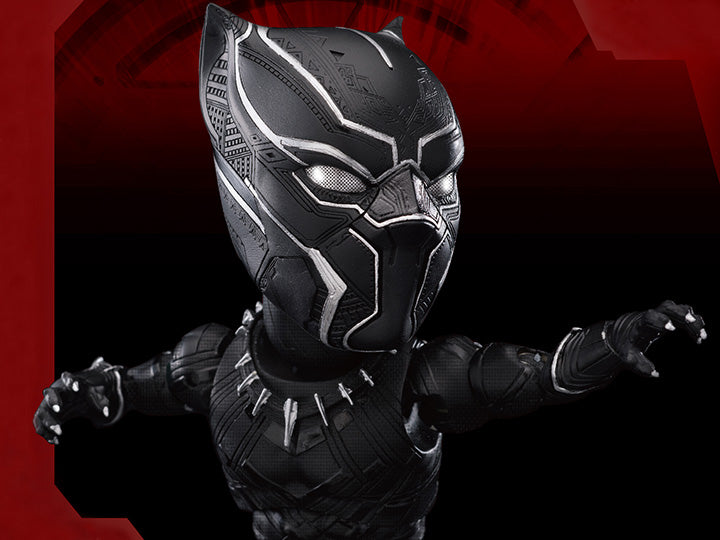 BEAST KINGDOM CIVIL WAR EGG ATTACK ACTION: BLACK PANTHER - EAA-033 - Anotoys Collectibles
