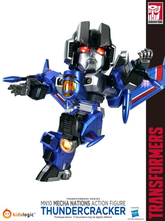 KIDS LOGIC TRANSFORMERS MECHA NATIONS THUNDERCRACKER EXCLUSIVE - MN-10 - Anotoys Collectibles