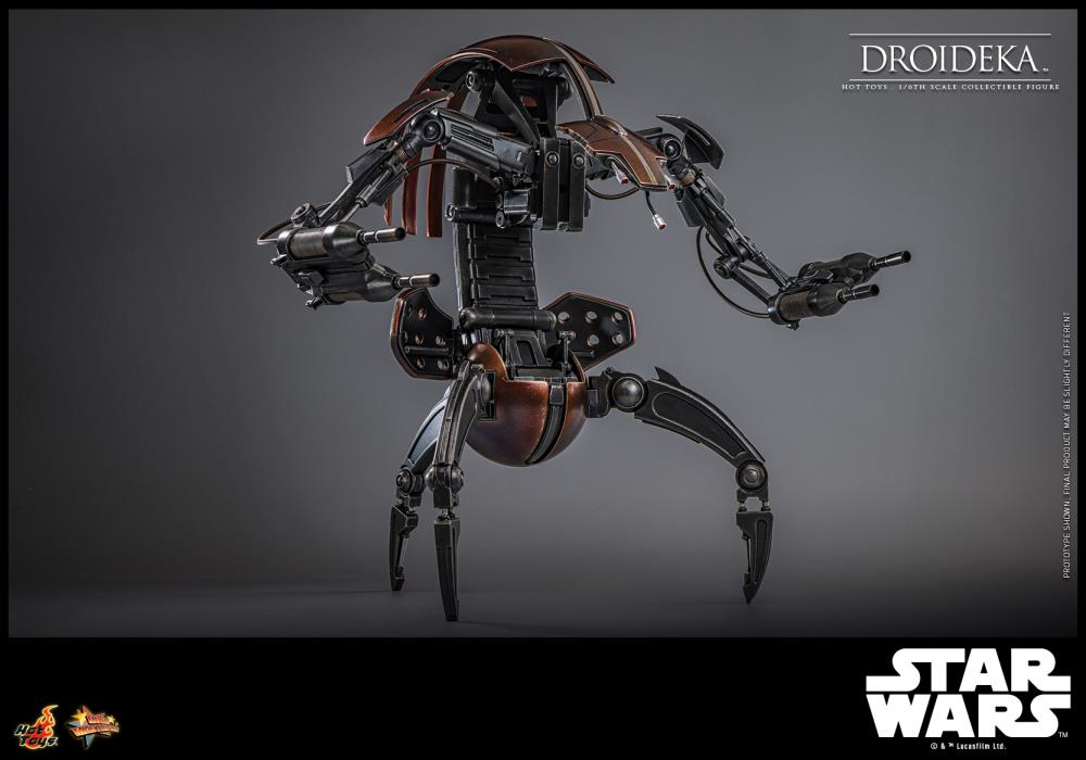 HOT TOYS STAR WARS: THE PHANTOM MENACE - 1/6TH SCALE DROIDEKA COLLECTIBLE FIGURE - MMS755