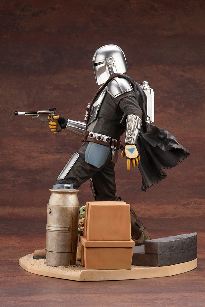 KOTOBUKIYA STAR WARS ARTFX MANDALORIAN & THE CHILD 1/7 SW178 - Anotoys Collectibles