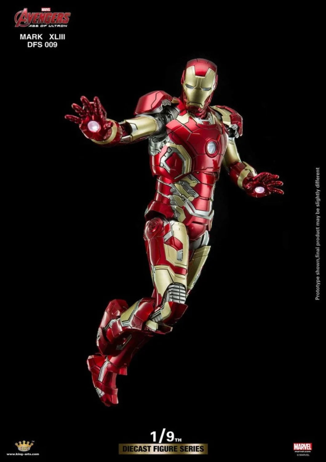 KING ARTS AVENGERS AGE OF ULTRON: IRON MAN MK 43 - DFS009 - Anotoys Collectibles