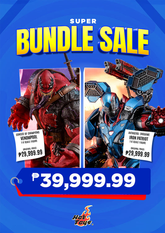 BUNDLE: Hot Toys Avengers: Endgame Iron Patriot + Venompool