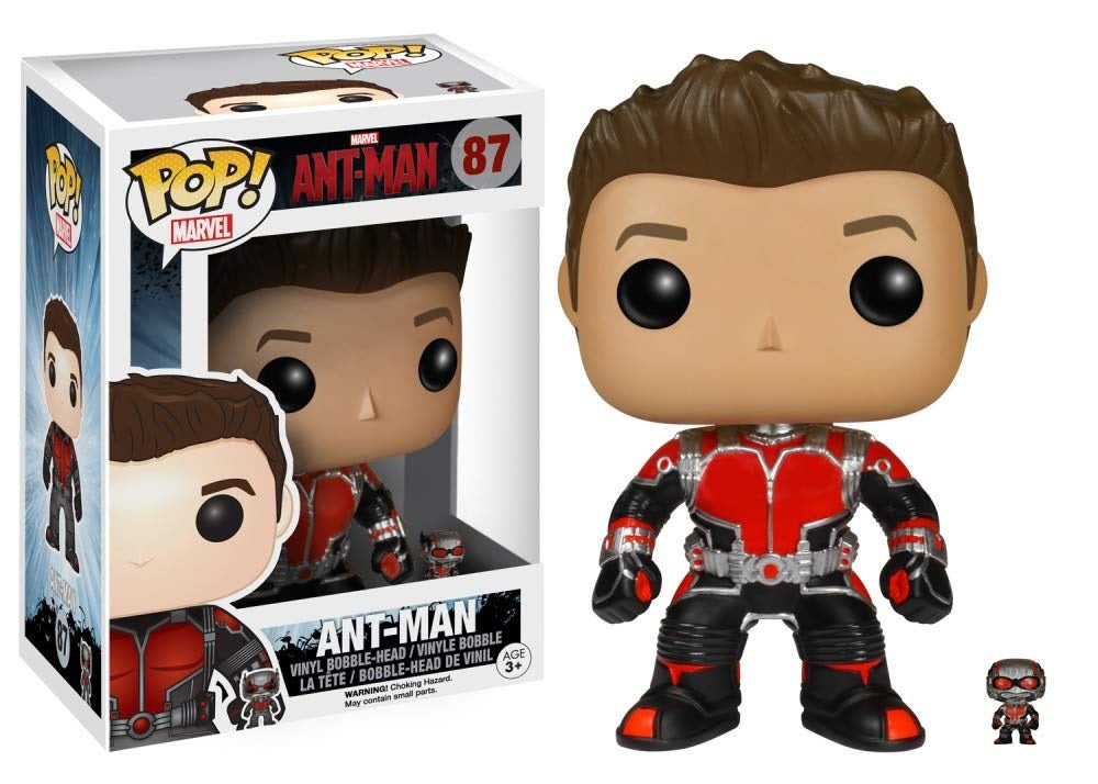 POP ACTION FIGURE OF ANT-MAN (UNMASKED) #87 - Anotoys Collectibles