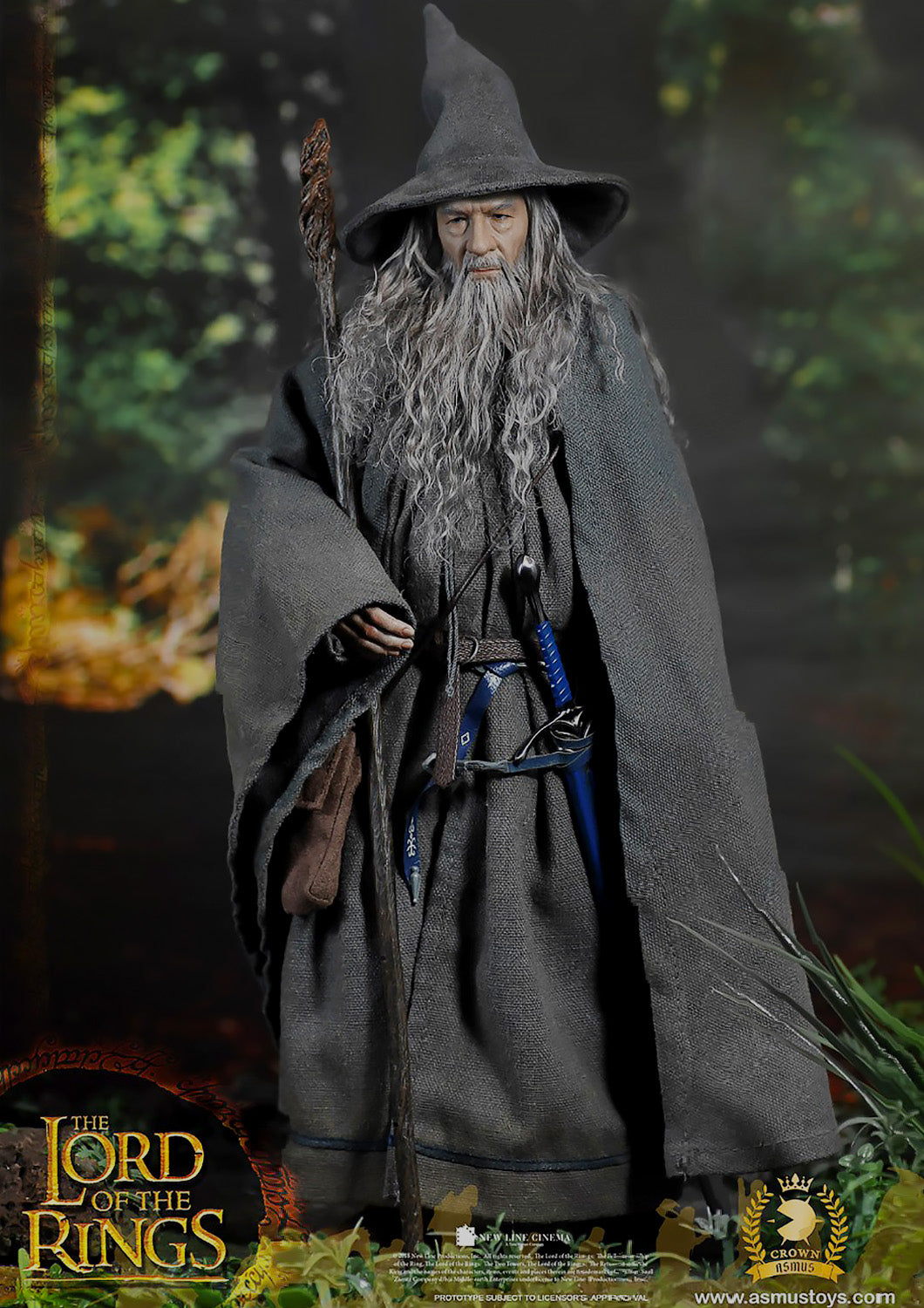 ASMUS TOYS LORD OF THE RINGS GANDALF THE GREY CROWN 1/6 CRW001 - Anotoys Collectibles