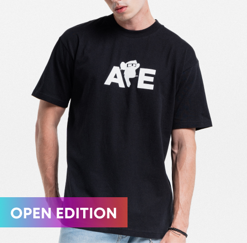Special Edition Bored Ape Phygital Tee- BLACK BAYC1275-01 - Anotoys Collectibles