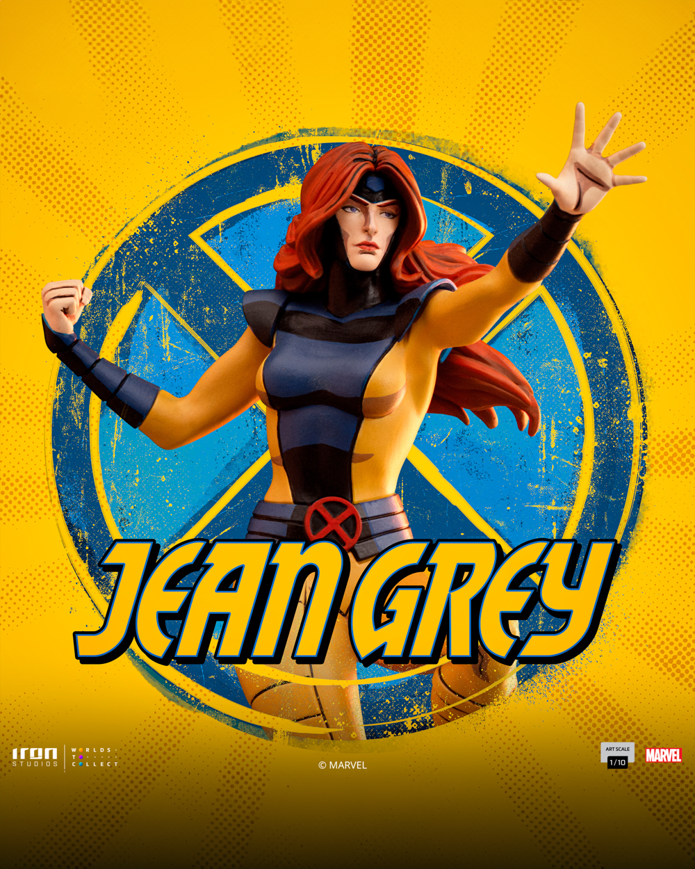 IRON STUDIOS JEAN GREY MARVEL COMICS ART SCALE 1/10 (PRE-ORDER) - Anotoys Collectibles