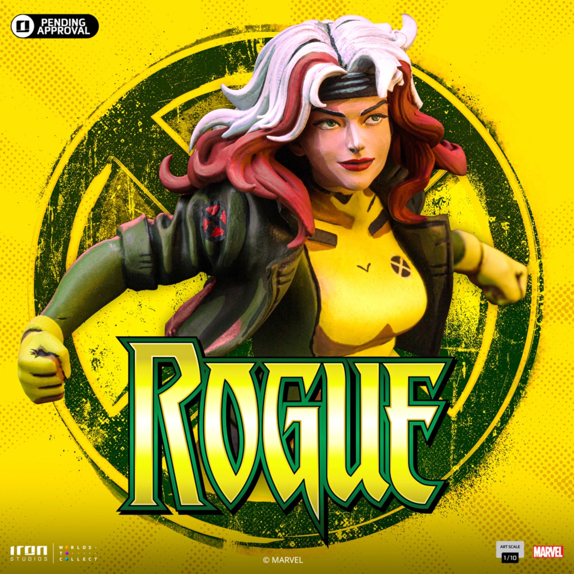 IRON STUDIOS ROGUE X-MEN '97 MARVEL ART SCALE 1/10 - MARCAS99624-10 (PRE-ORDER) - Anotoys Collectibles