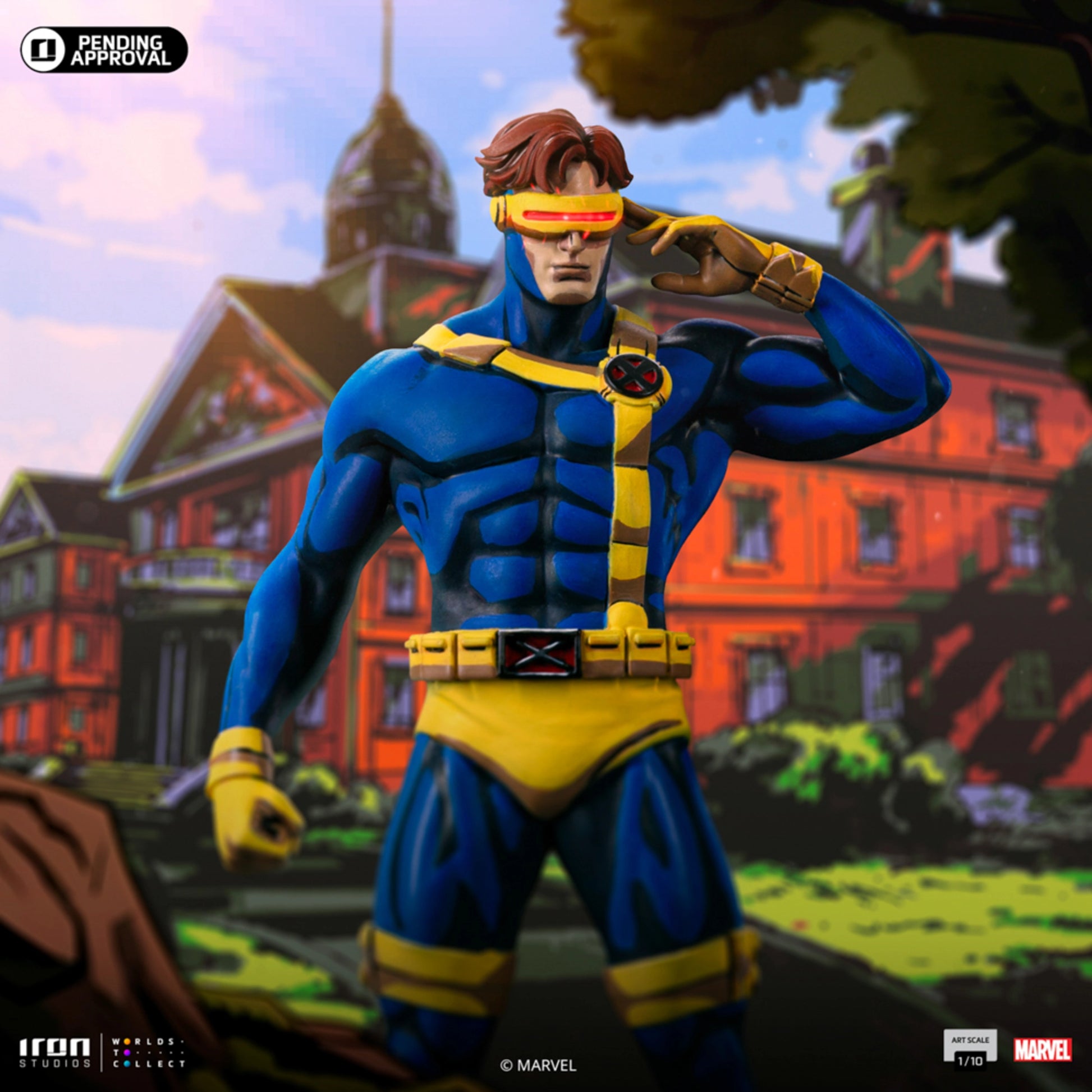 IRON STUDIOS CYCLOPS X-MEN '97 MARVEL ART SCALE 1/10 - MARCAS99824-10 (PRE-ORDER) - Anotoys Collectibles