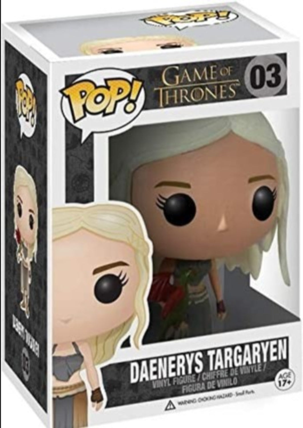 POP GAME OF THRONES 03 DAENERYS TARGARYEN FIGURE FUNKO - Anotoys Collectibles