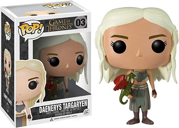 POP GAME OF THRONES 03 DAENERYS TARGARYEN FIGURE FUNKO - Anotoys Collectibles