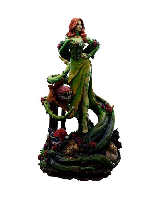 IRON STUDIOS POISON IVY(GOTHAM CITY SIRENS) DC COMICS DELUXE ART SCALE 1/10 - DCCDCG103824-10 - Anotoys Collectibles