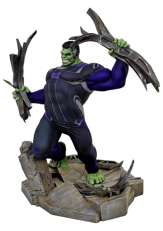DIAMOND SELECT MARVEL GALLERY AVENGERS ENDGAME TRACKSUIT HULK DELUXE STATUE DC83308 - Anotoys Collectibles
